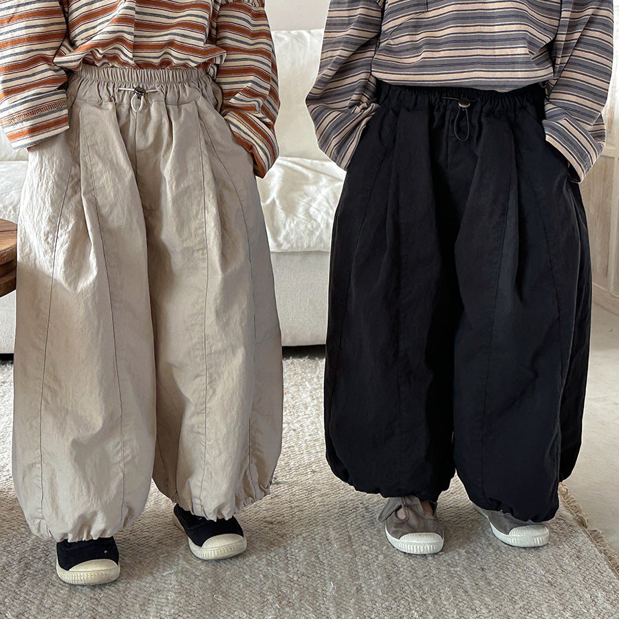ドローコードワイドパンツ