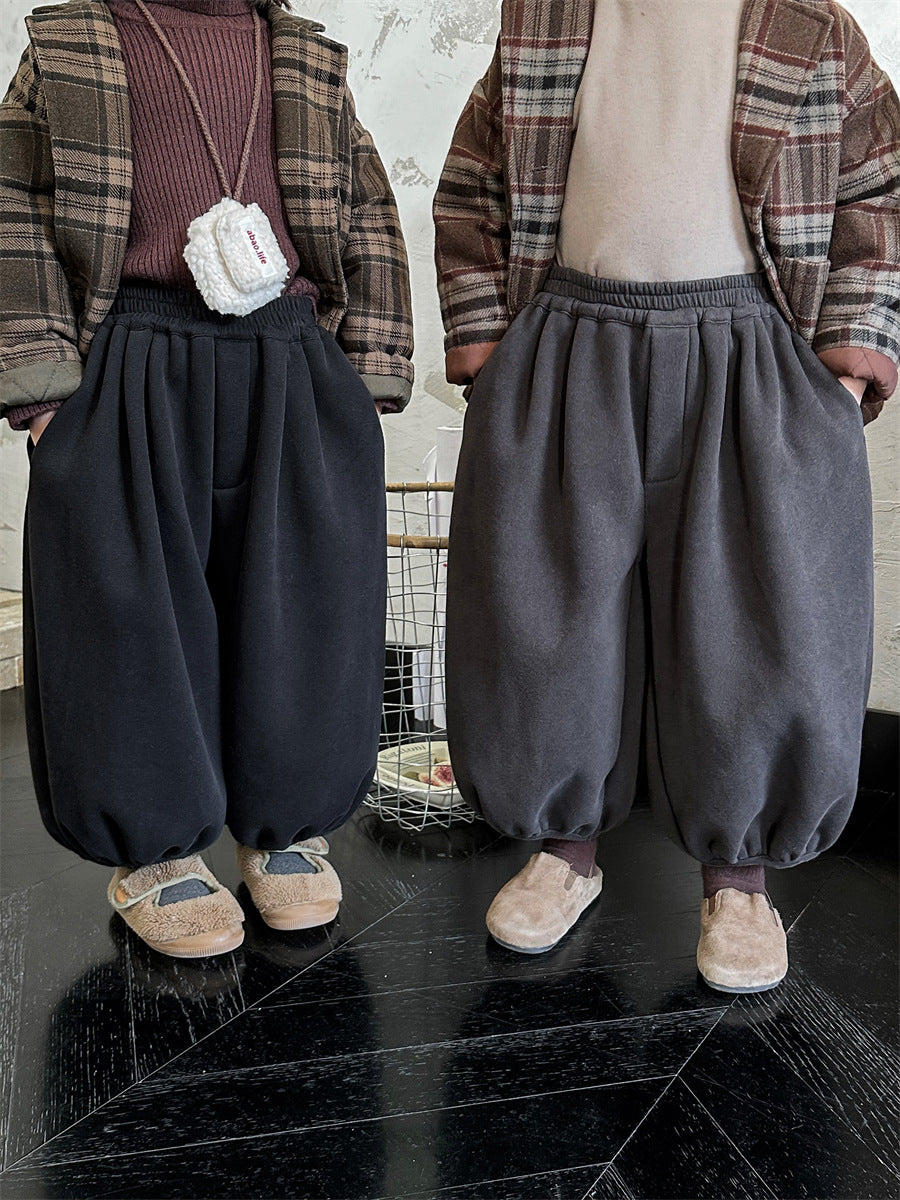 4色展開裏ボアパンツ
