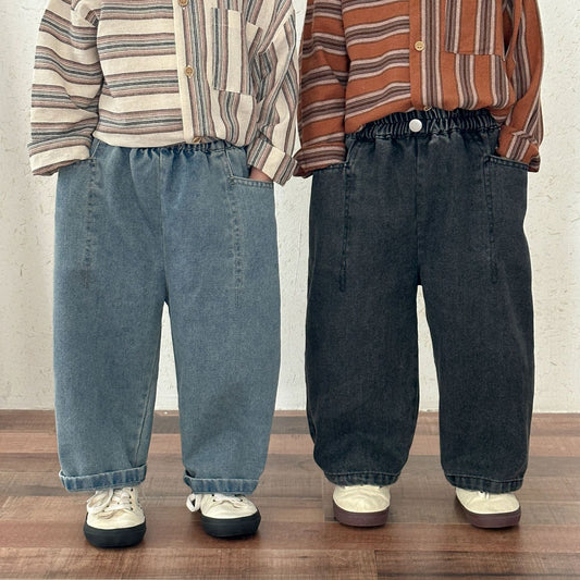 ソフトデニムパンツ