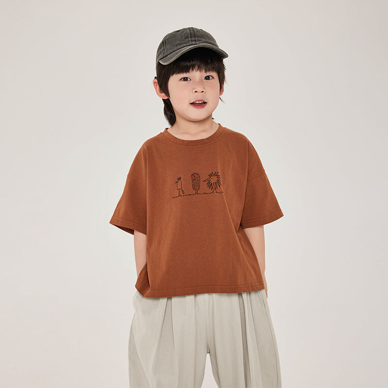フロントプリントTシャツ