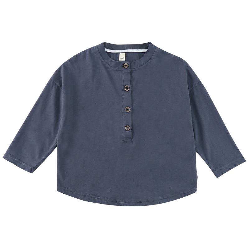 純綿ベーシックシャツ