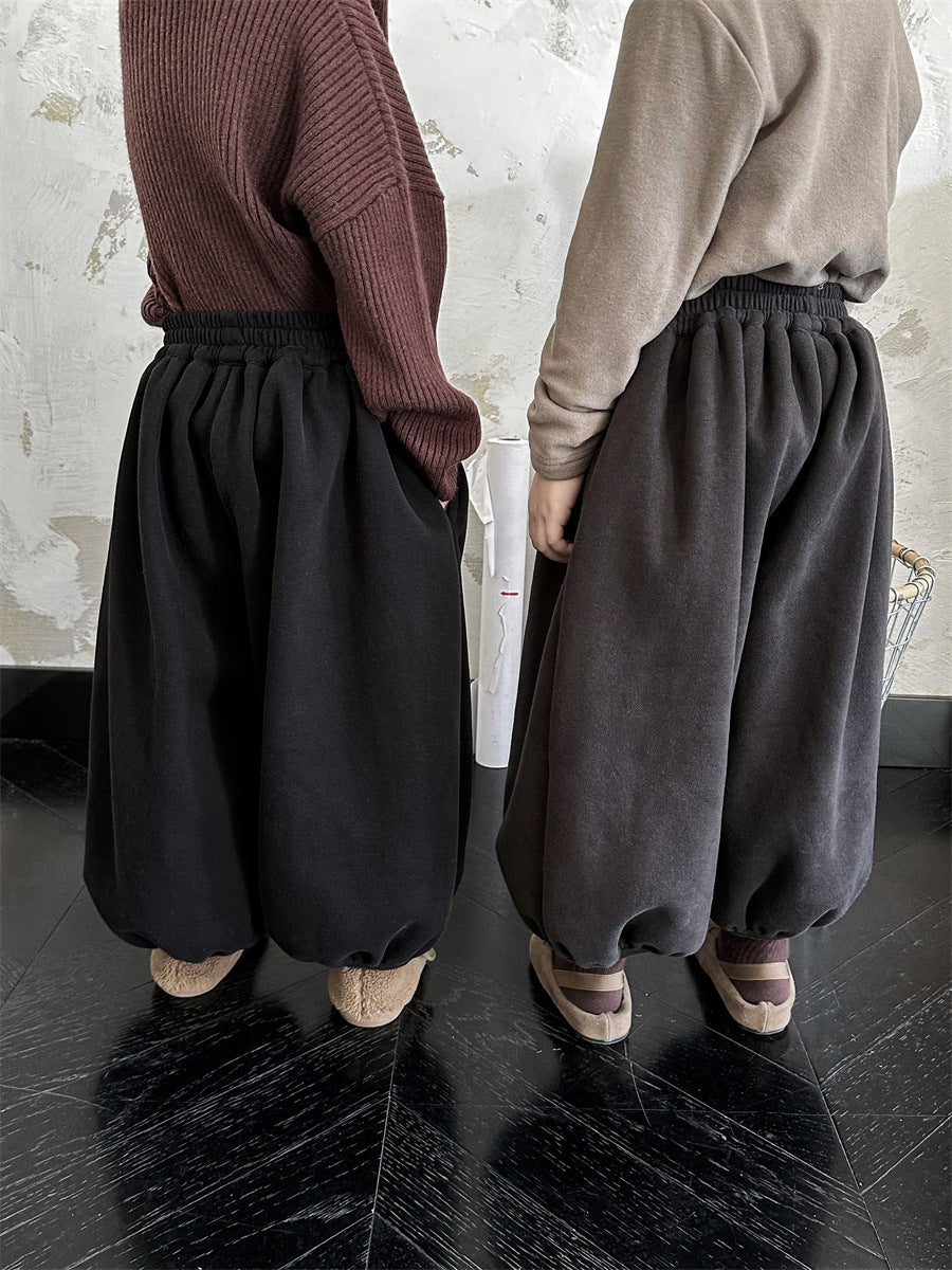 4色展開裏ボアパンツ