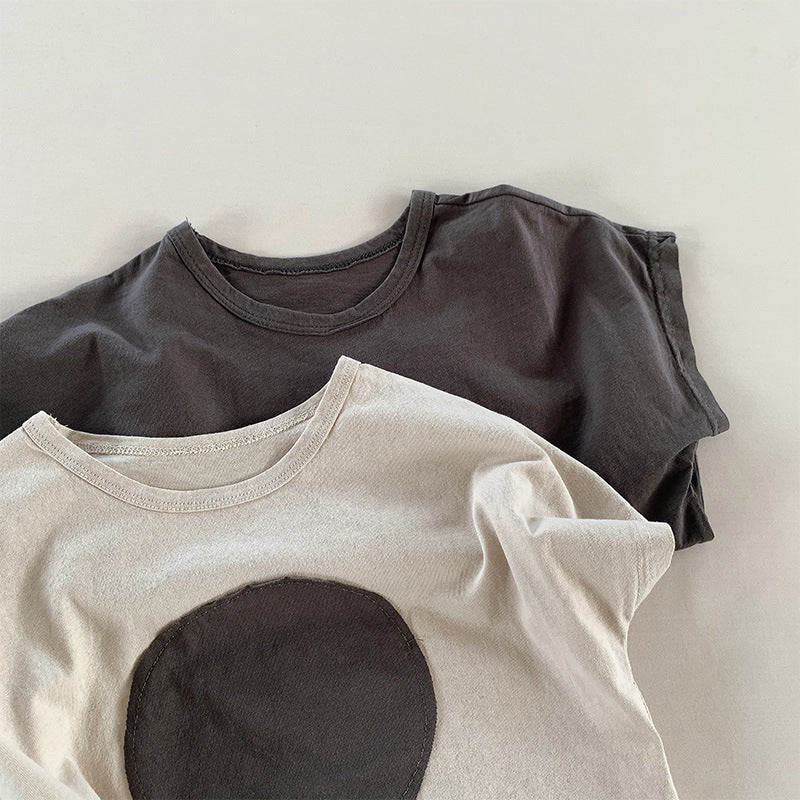 フロントマルデザインTシャツ