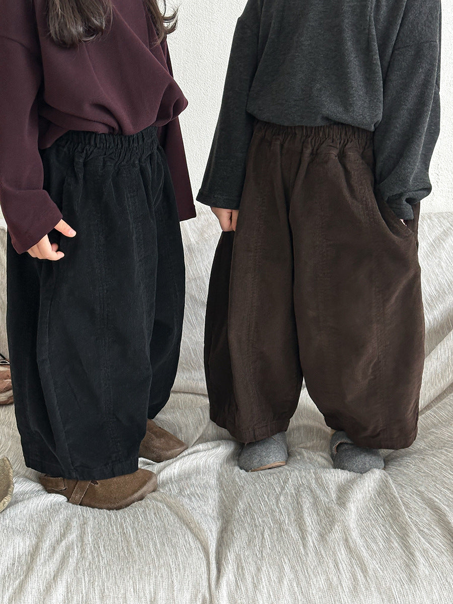 コーデュロイ4色展開パンツ