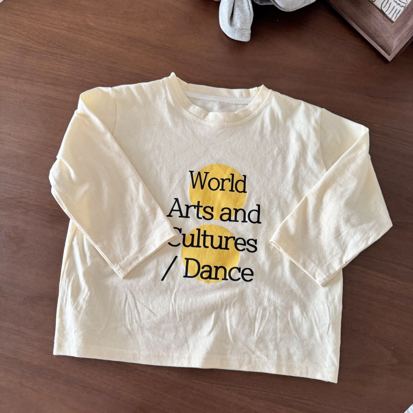 レターデザイン長袖Tシャツ