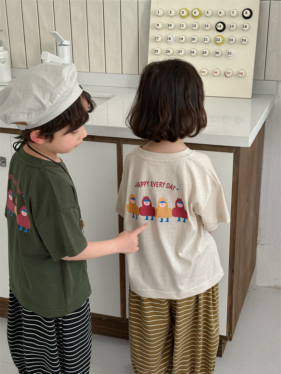 レギュラーシルエットTシャツ