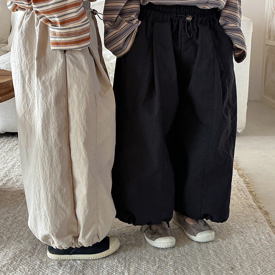 ドローコードワイドパンツ