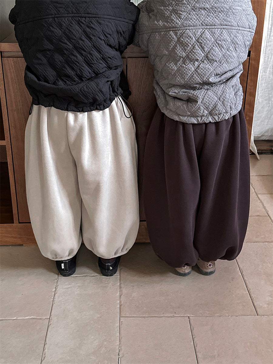 4色展開裏ボアパンツ