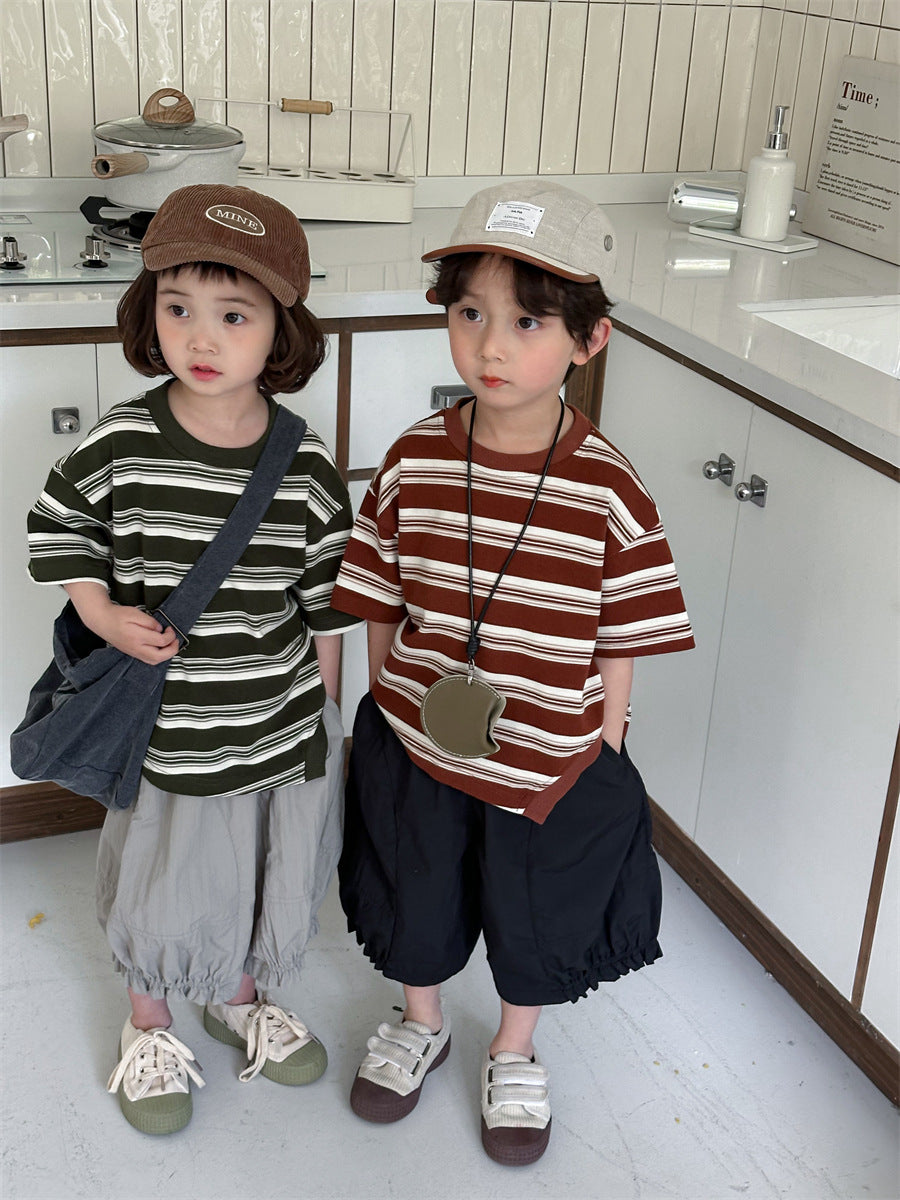 裾デザインナチュラルパンツ