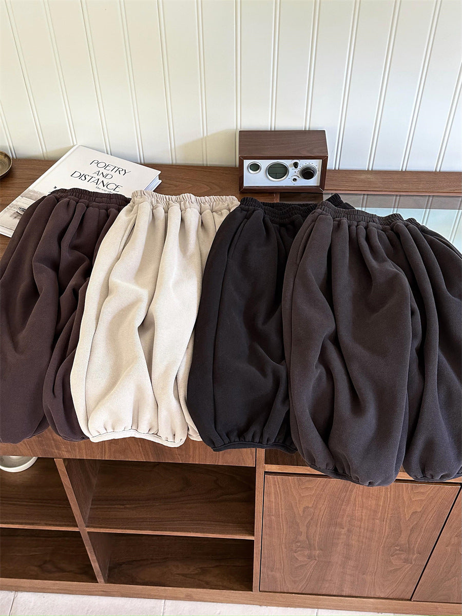 4色展開裏ボアパンツ