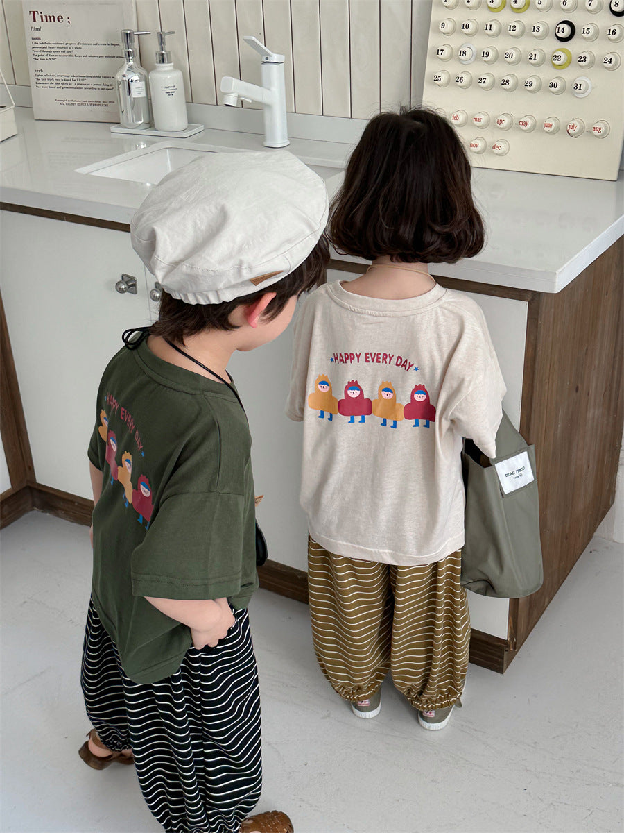 レギュラーシルエットTシャツ