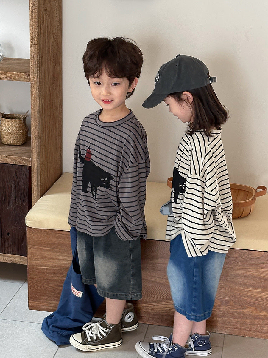 ボーダーロングT