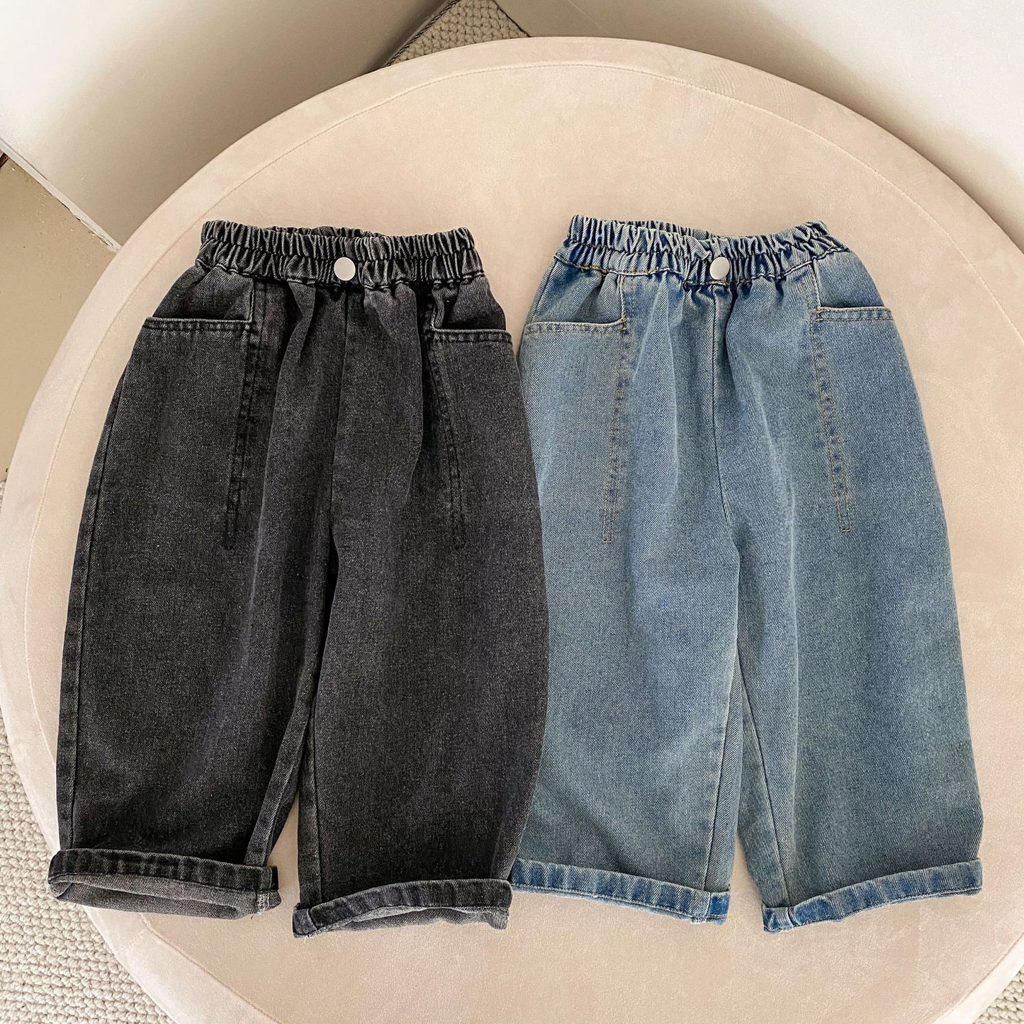 ソフトデニムパンツ