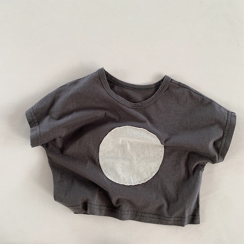 フロントマルデザインTシャツ