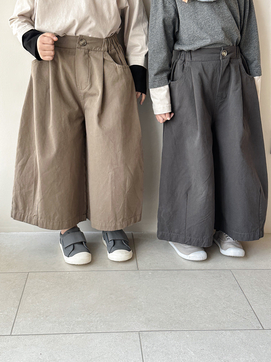 3色展開ワイドパンツ