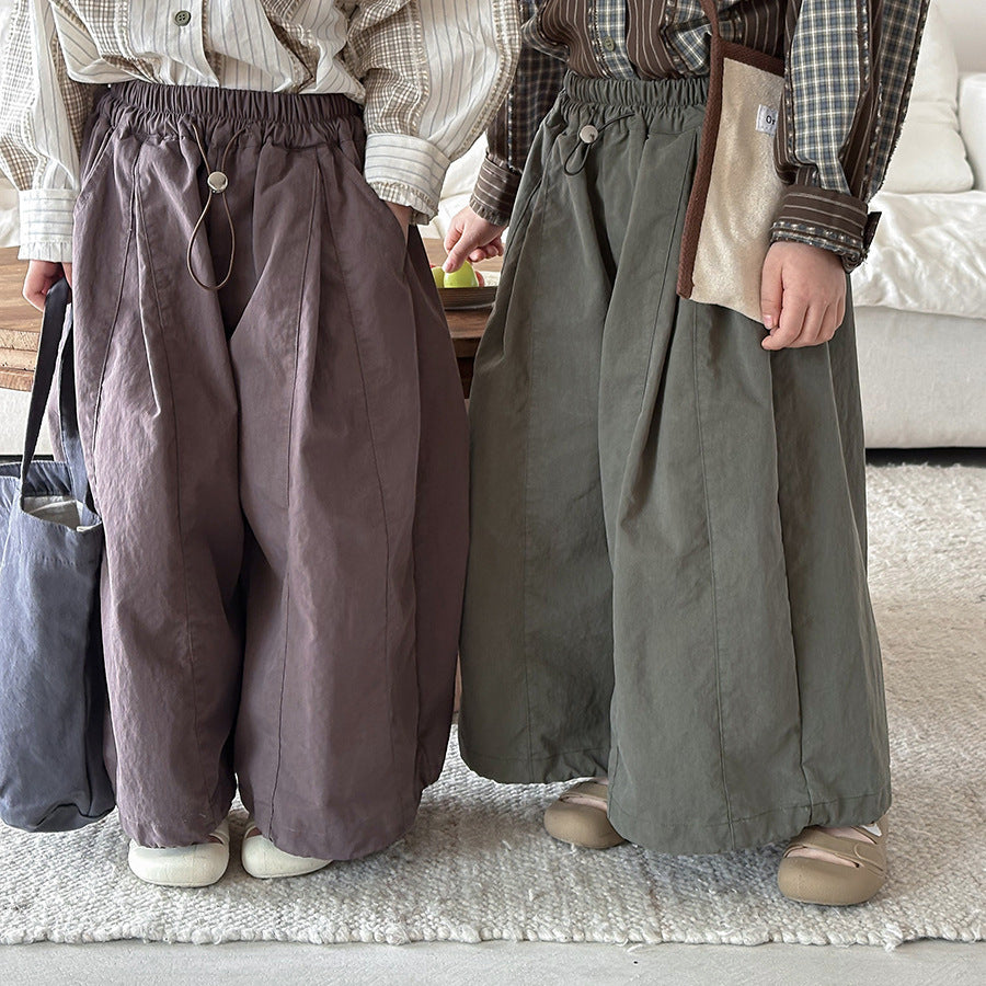 ドローコードワイドパンツ