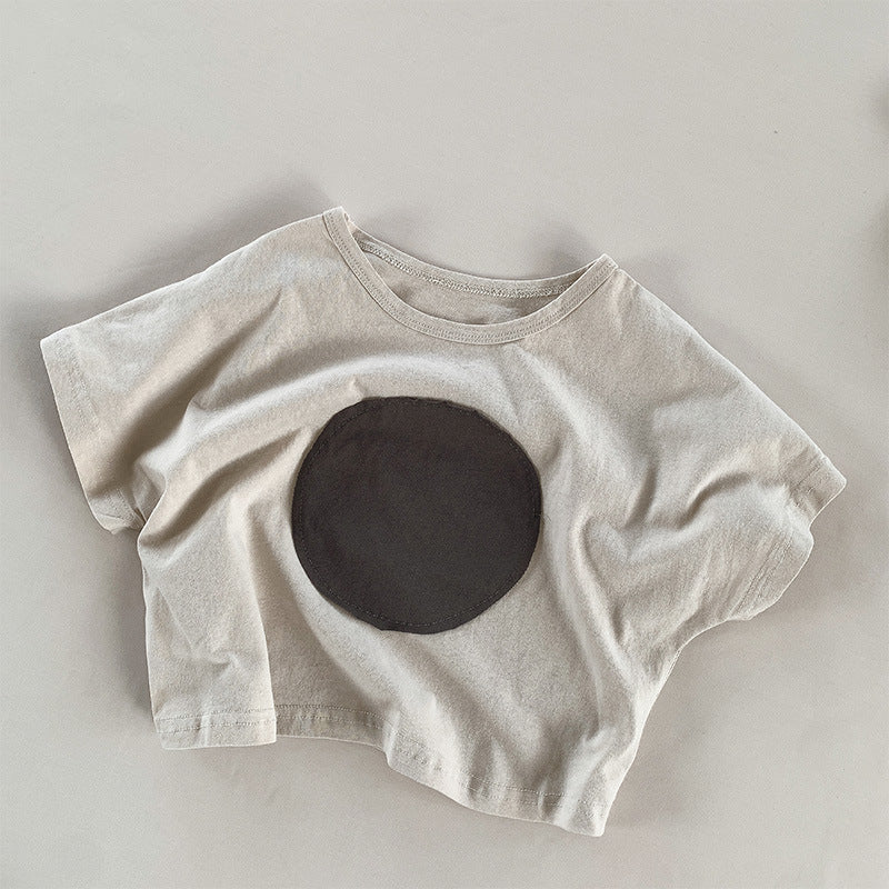 フロントマルデザインTシャツ