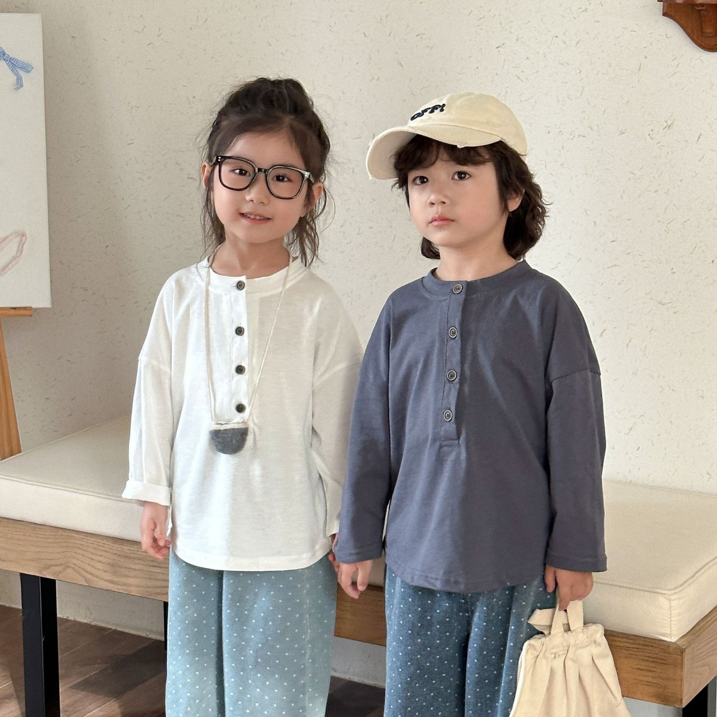 純綿ベーシックシャツ