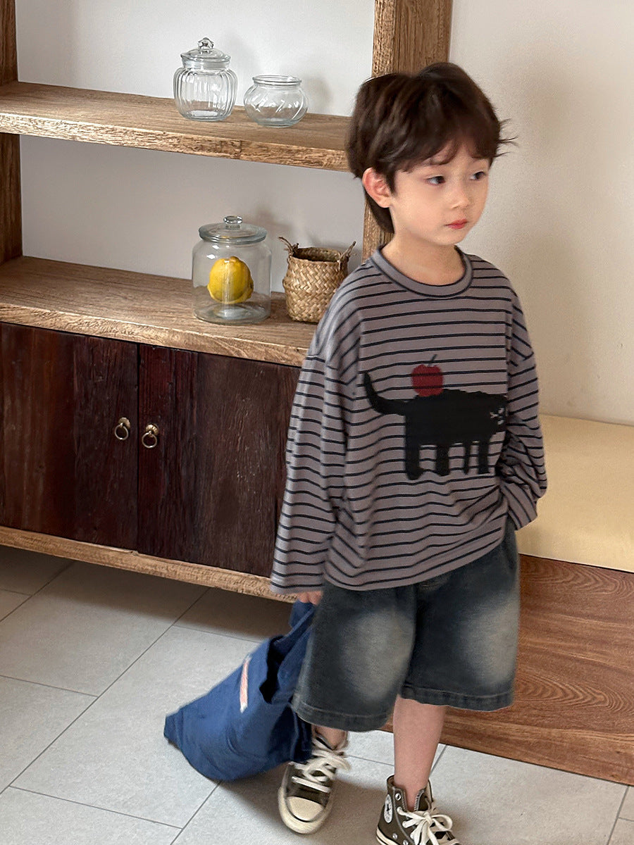 ボーダーロングT