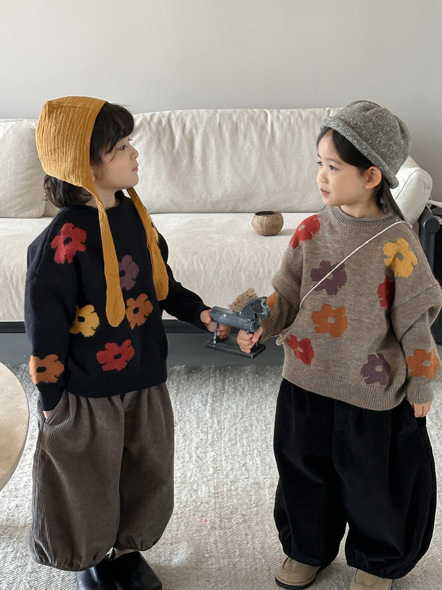 ぽっちゃりコーデュロイパンツ
