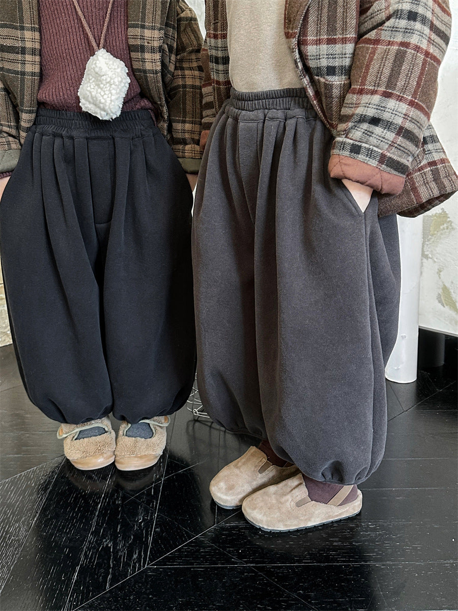 4色展開裏ボアパンツ