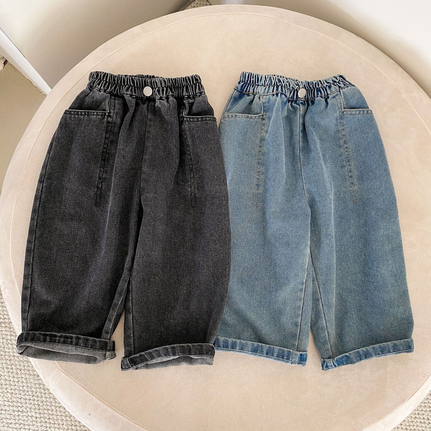 ソフトデニムパンツ