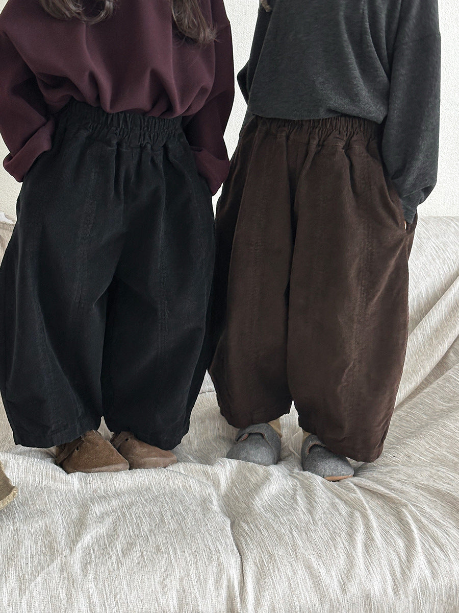 コーデュロイ4色展開パンツ