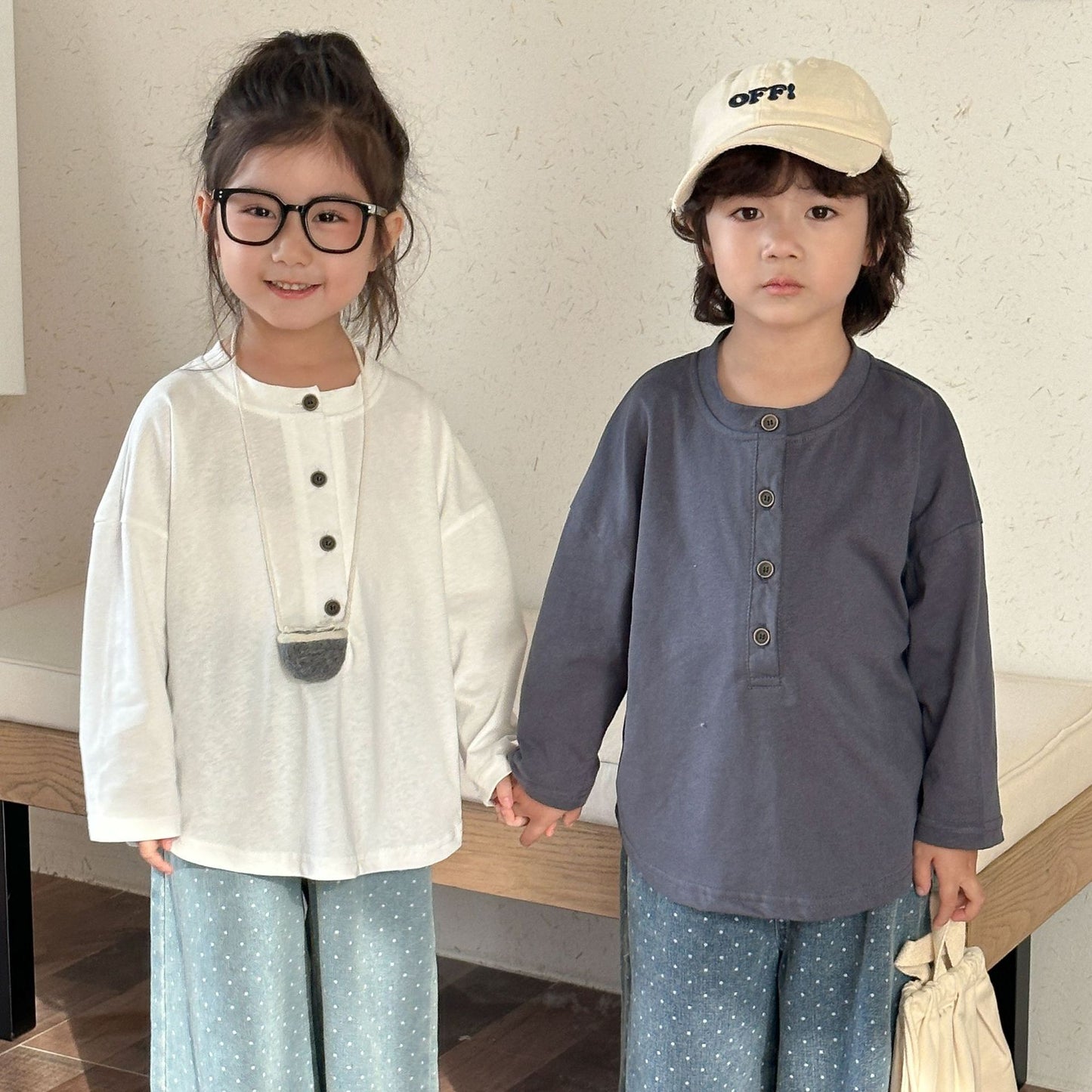 純綿ベーシックシャツ