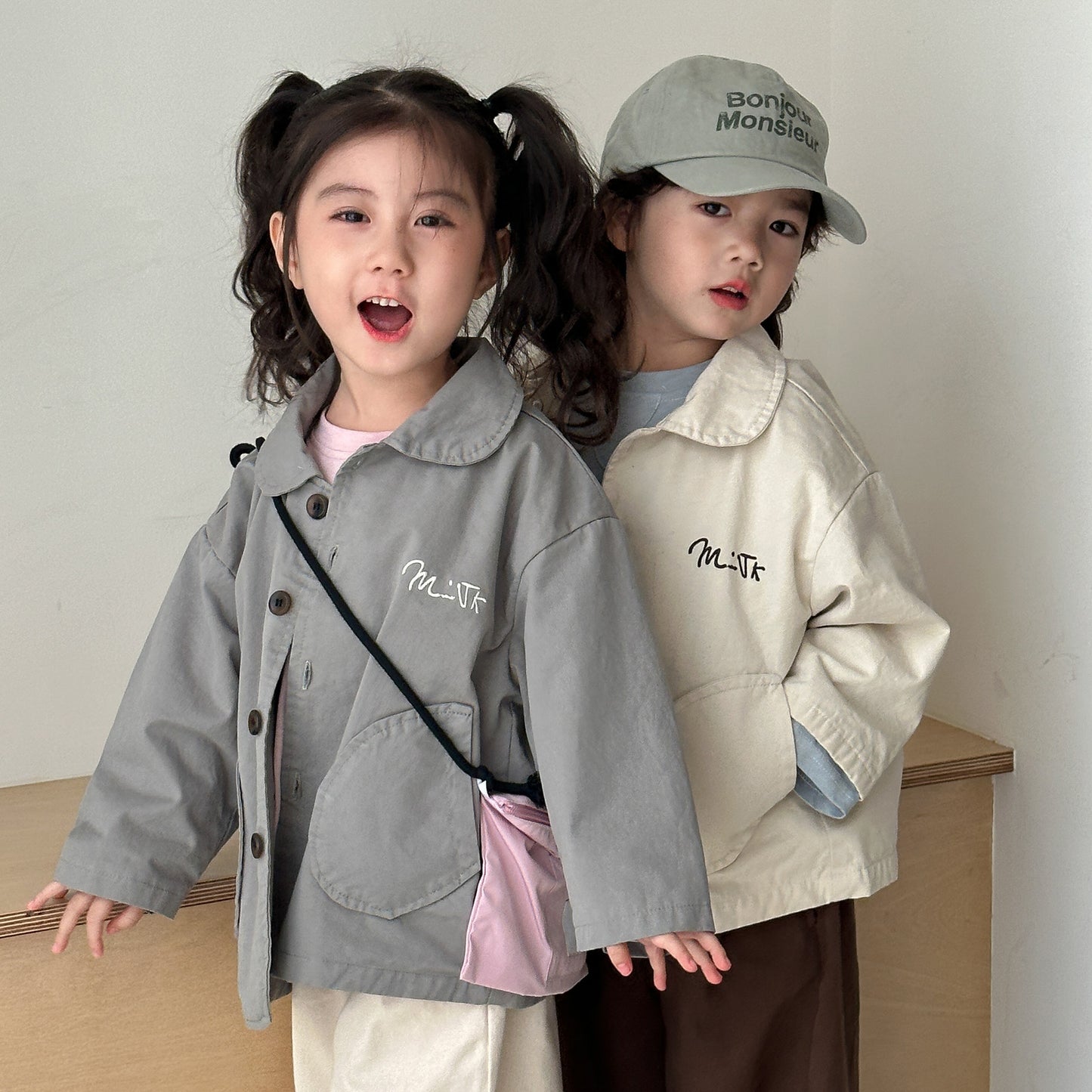 大きめポケットジャケット