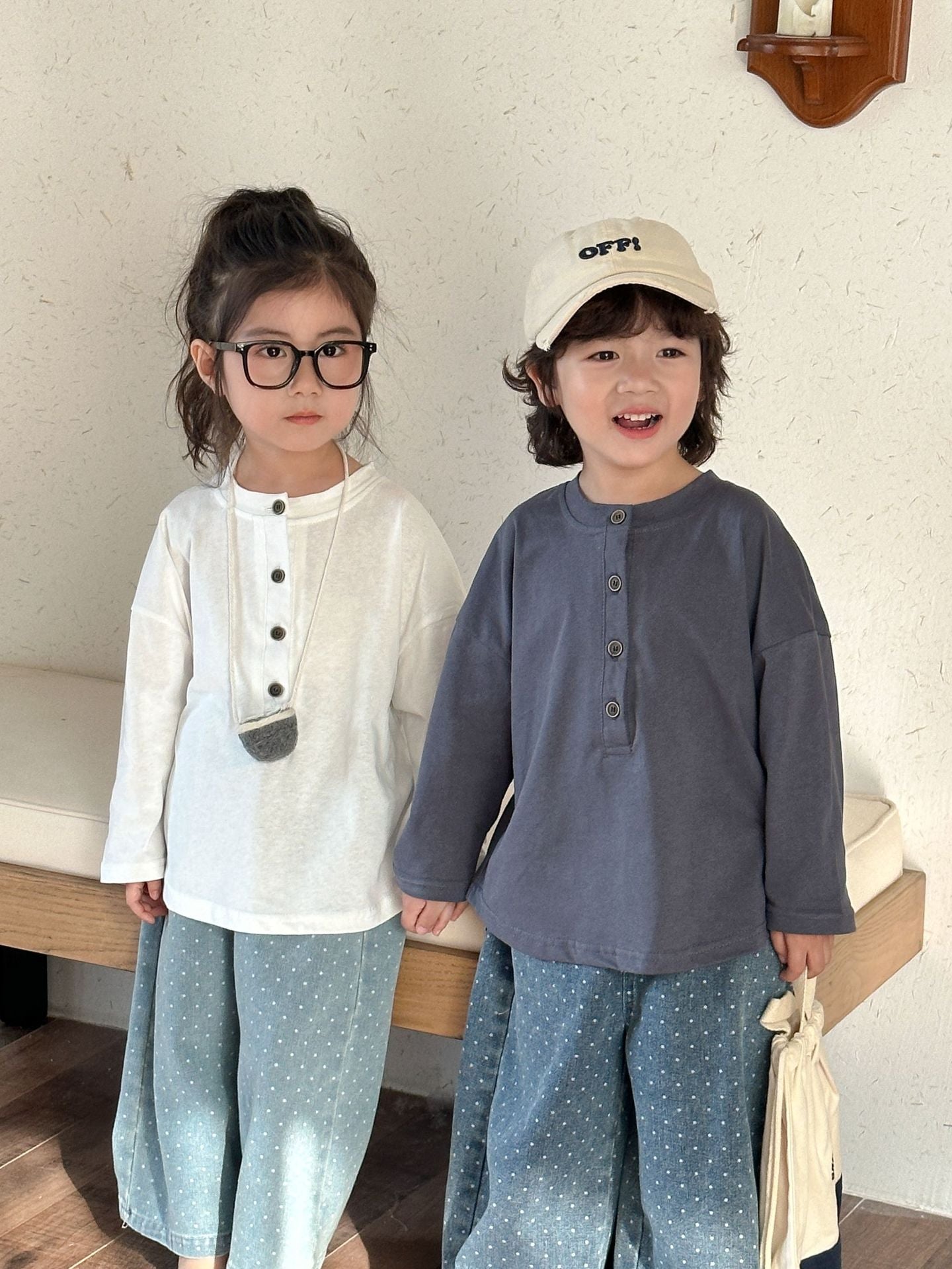 純綿ベーシックシャツ