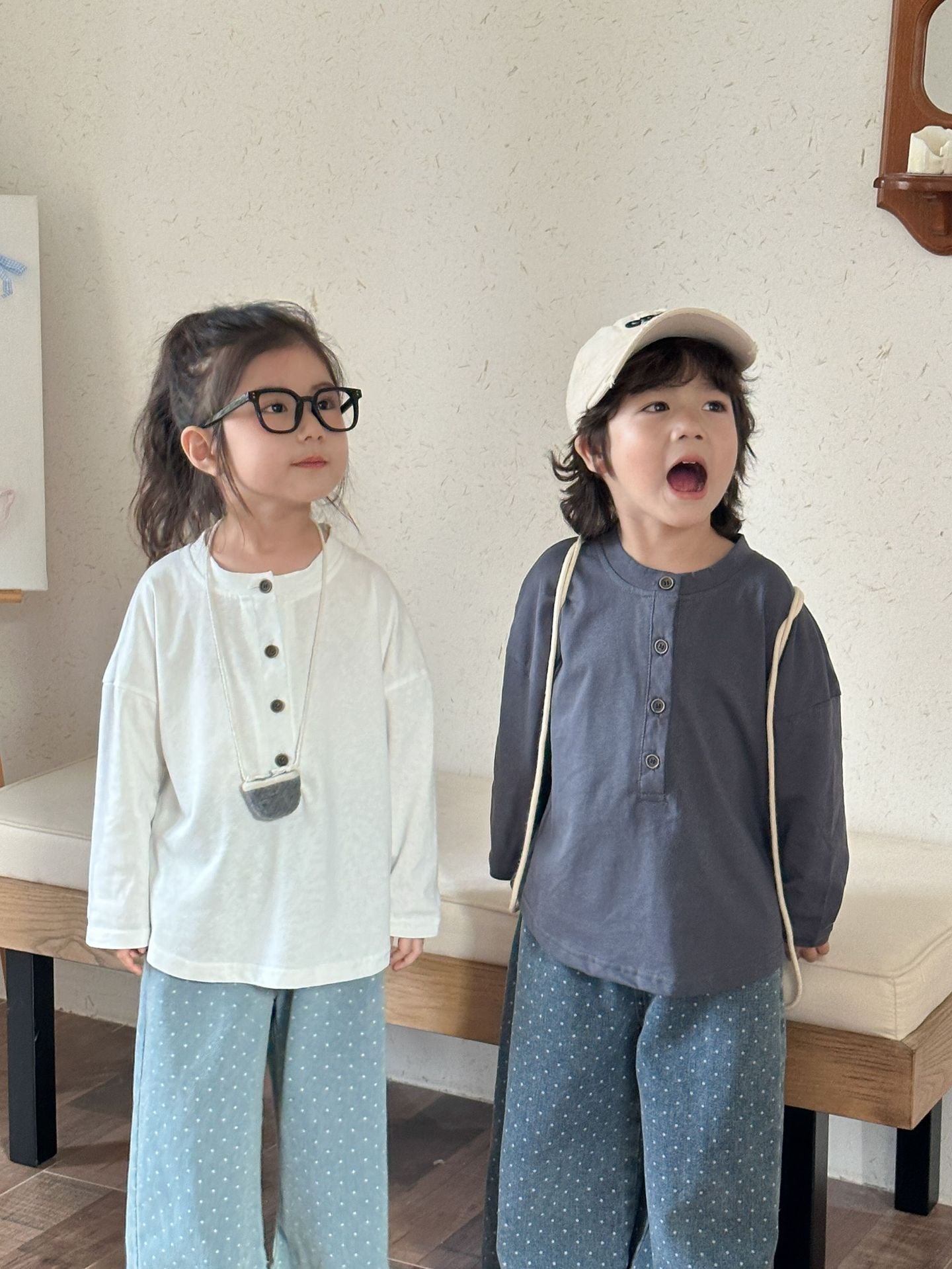 純綿ベーシックシャツ