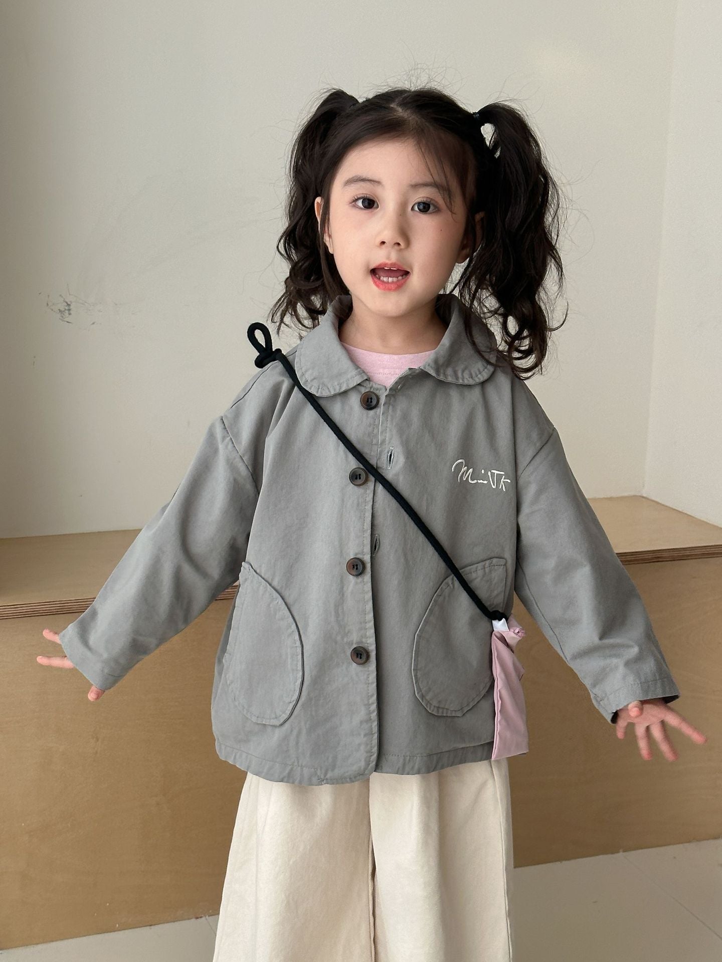 大きめポケットジャケット