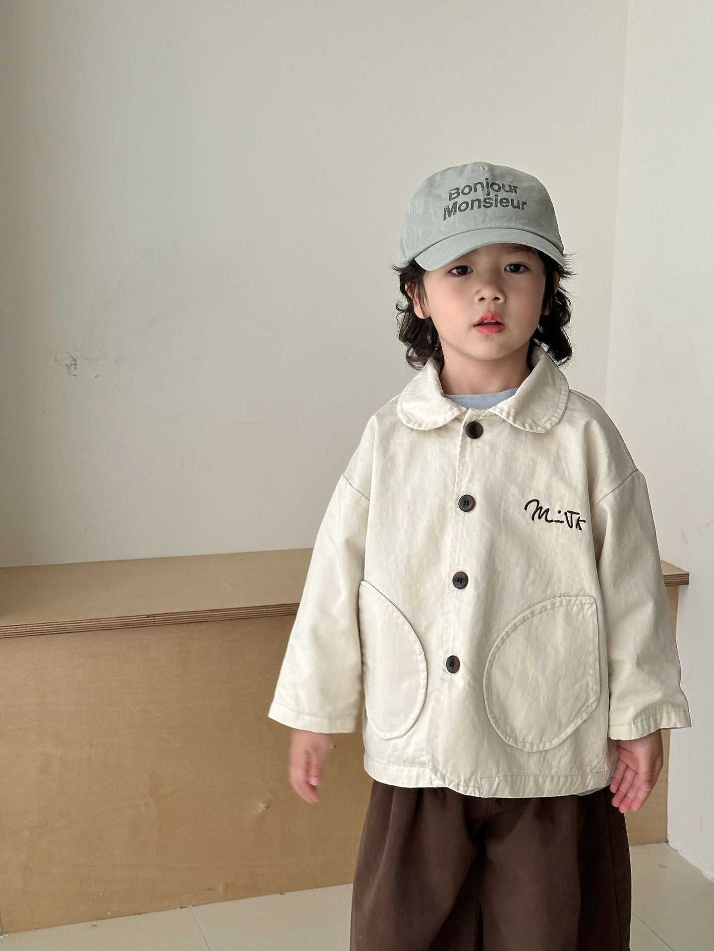 大きめポケットジャケット