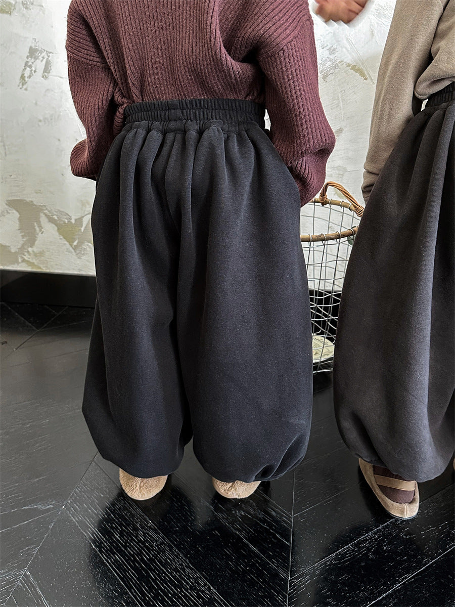 4色展開裏ボアパンツ