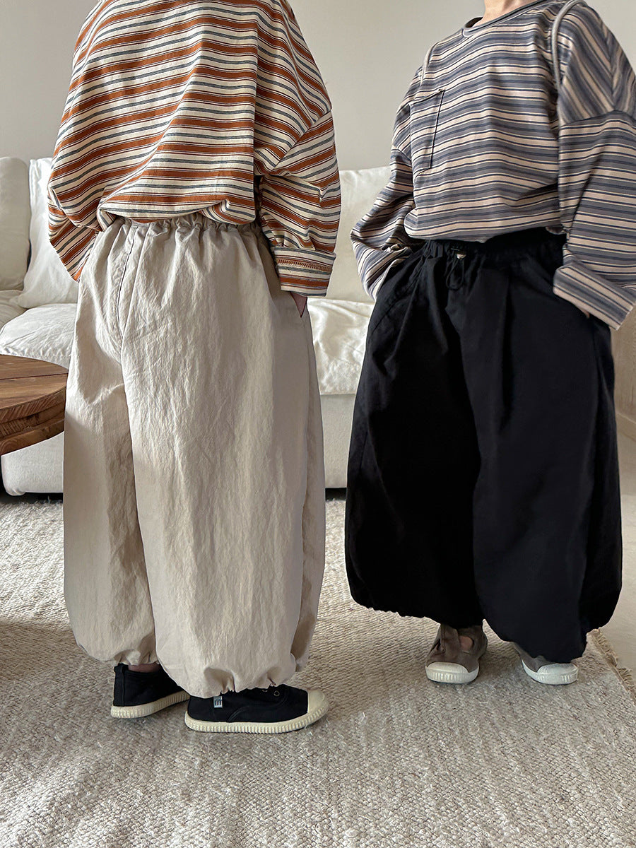 ドローコードワイドパンツ
