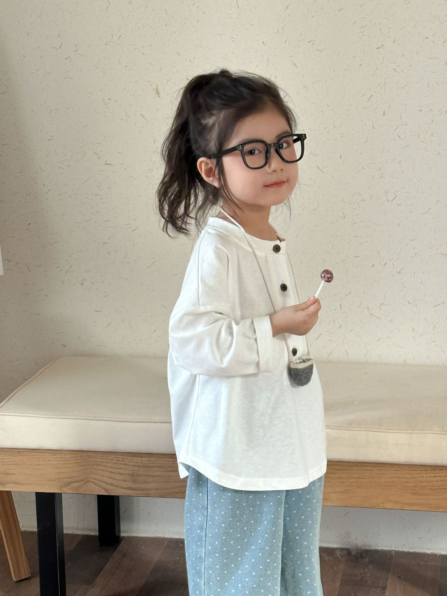 純綿ベーシックシャツ