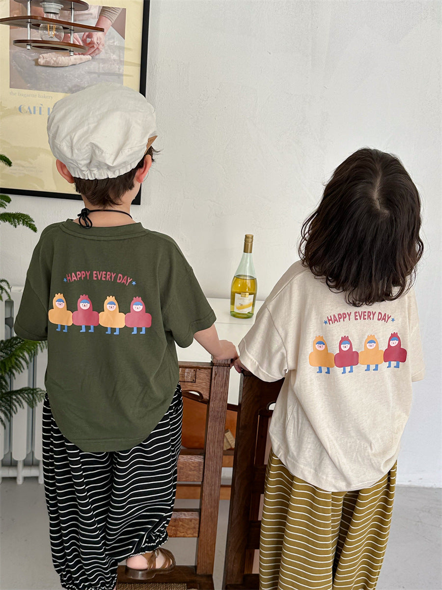 レギュラーシルエットTシャツ