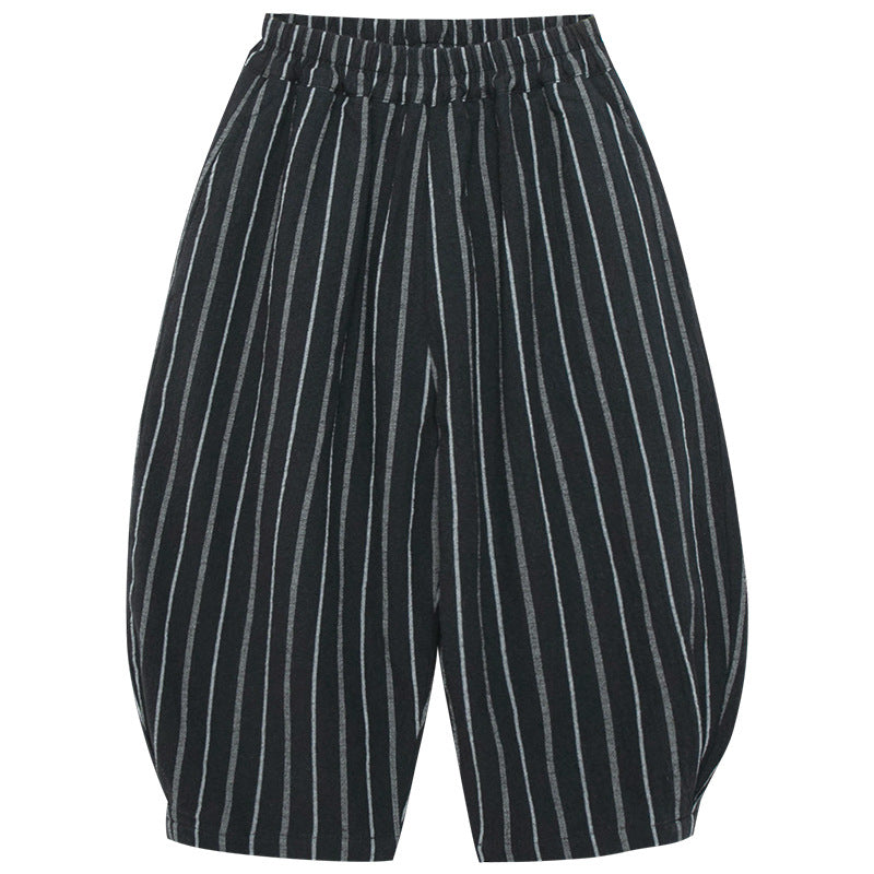 Striped balloon pants