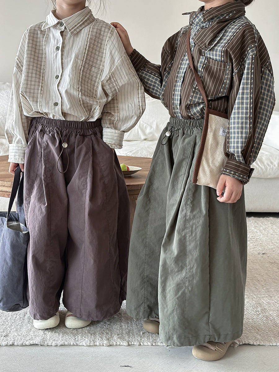 ドローコードワイドパンツ