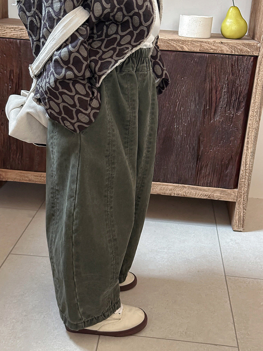 古着風デニムパンツ