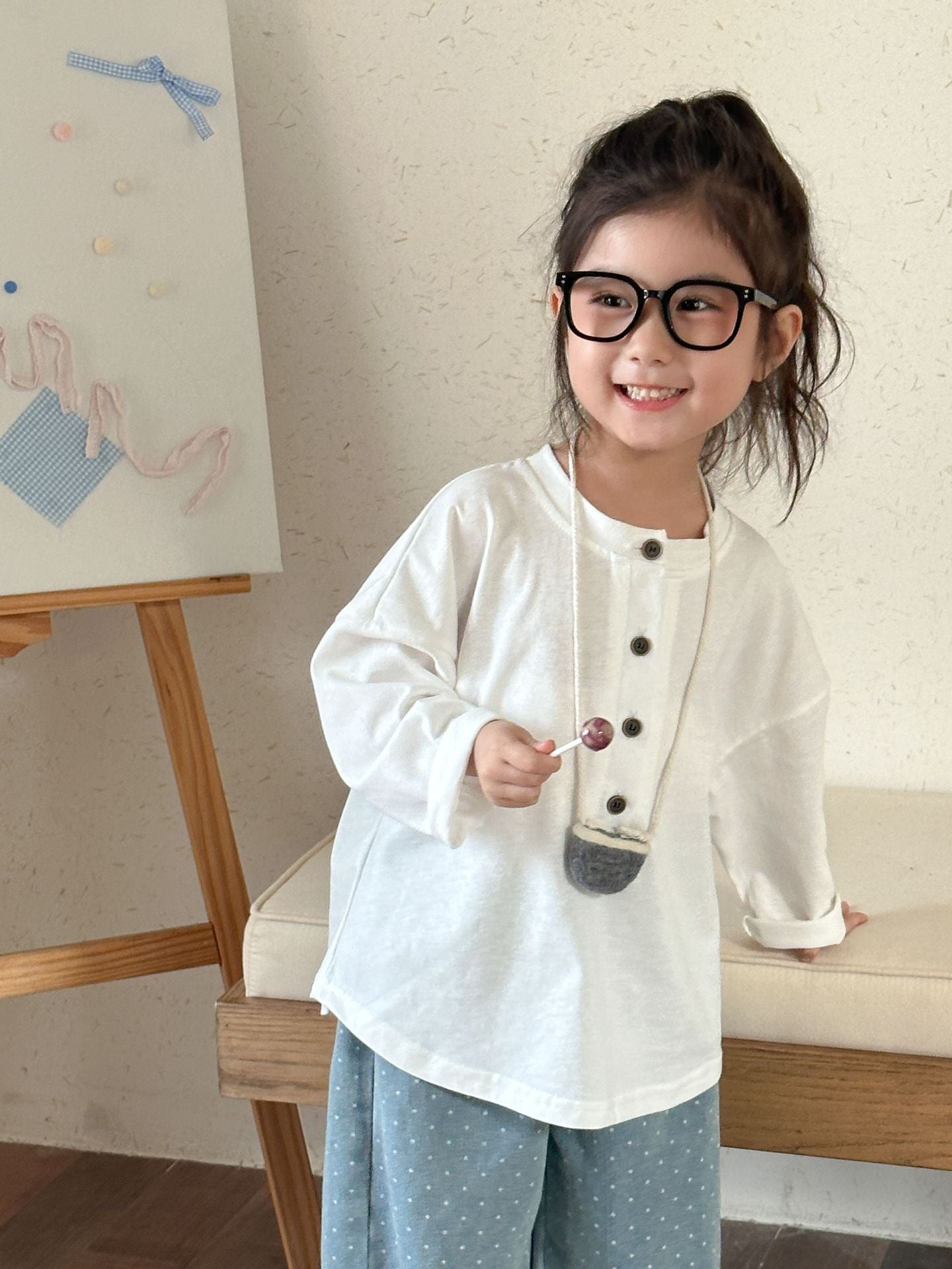 純綿ベーシックシャツ