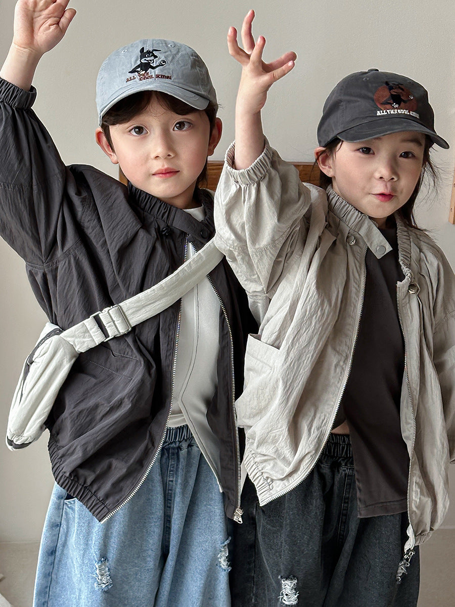 首元ギャザージャケット