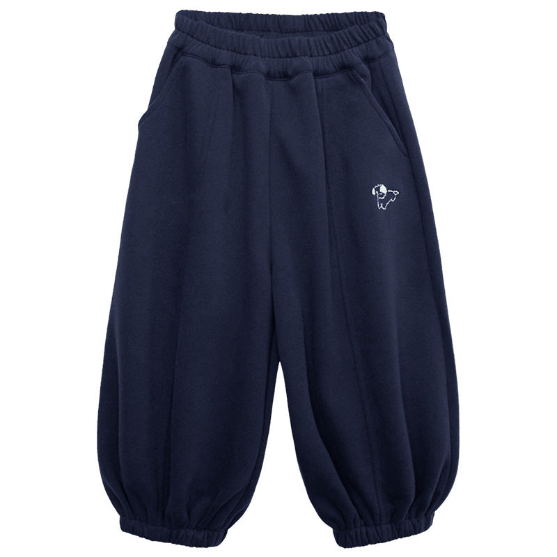 刺繍入りスウェットパンツ