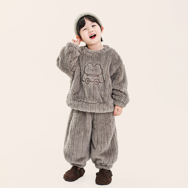 フリースルームウェアセット