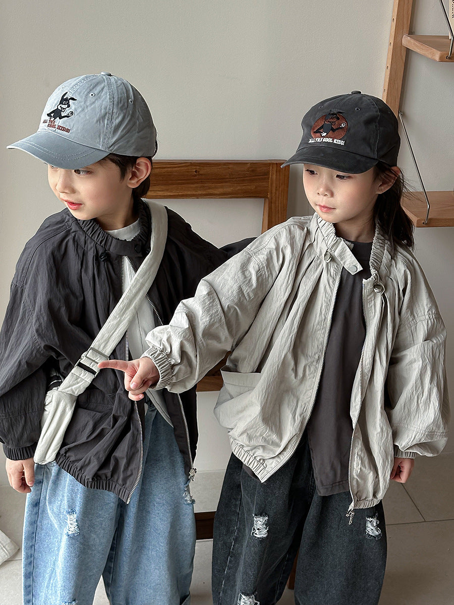 首元ギャザージャケット