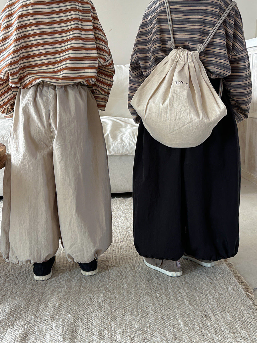 ドローコードワイドパンツ