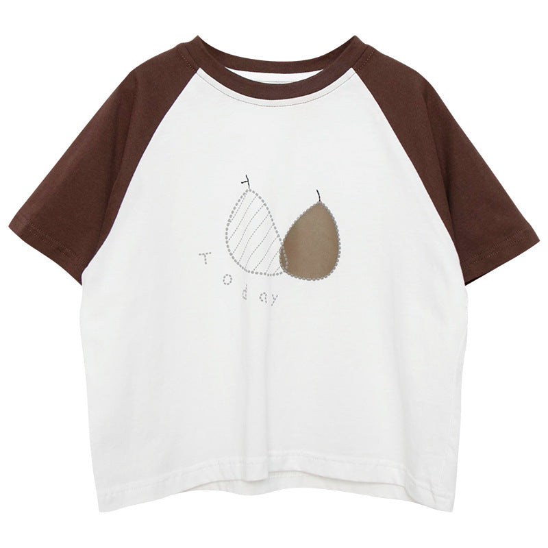 洋ナシプリントTシャツ