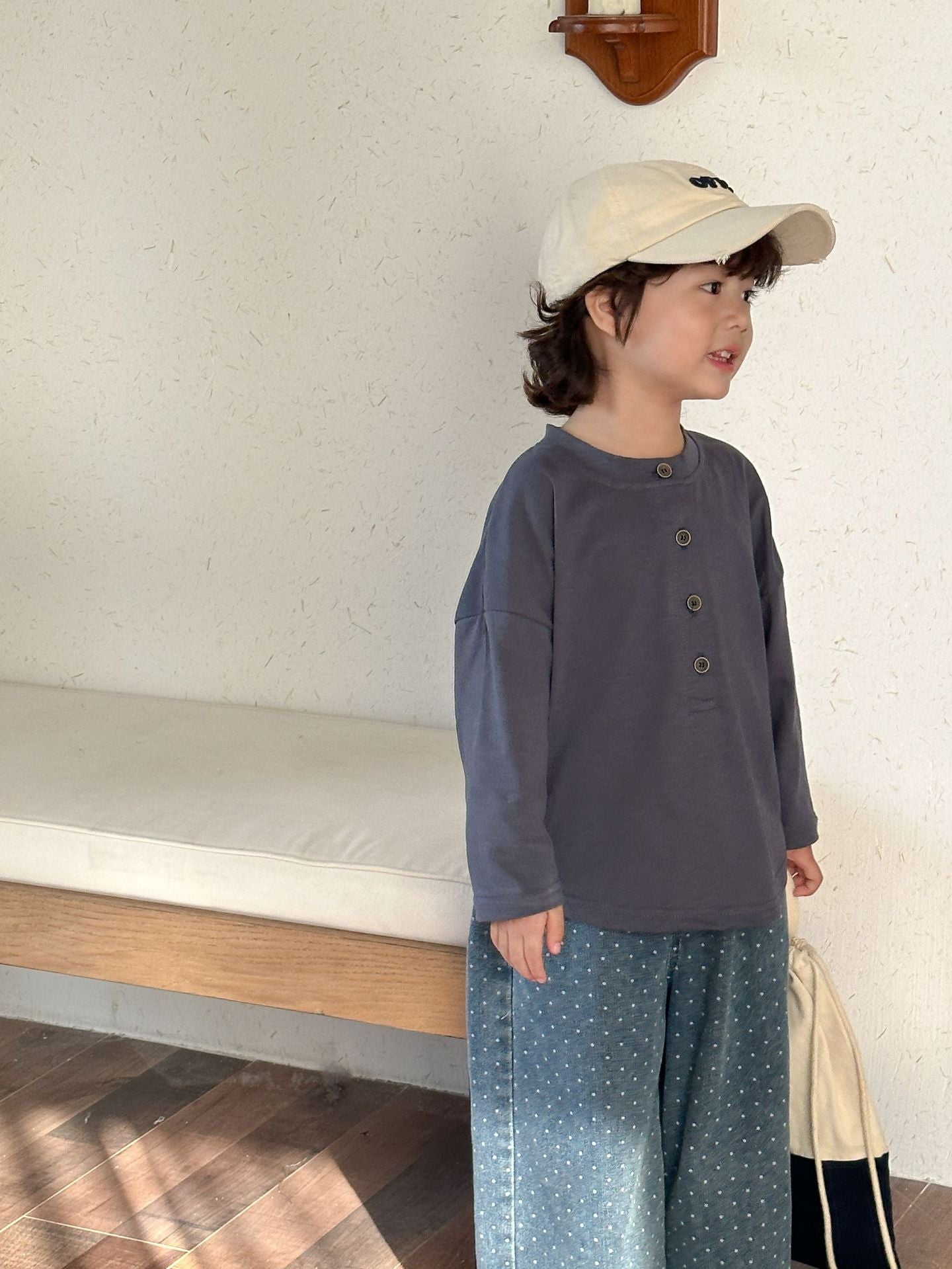 純綿ベーシックシャツ