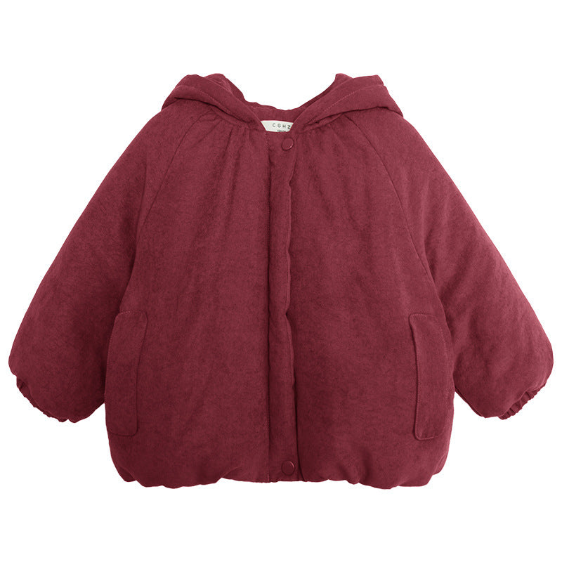 エルフフード中綿コート