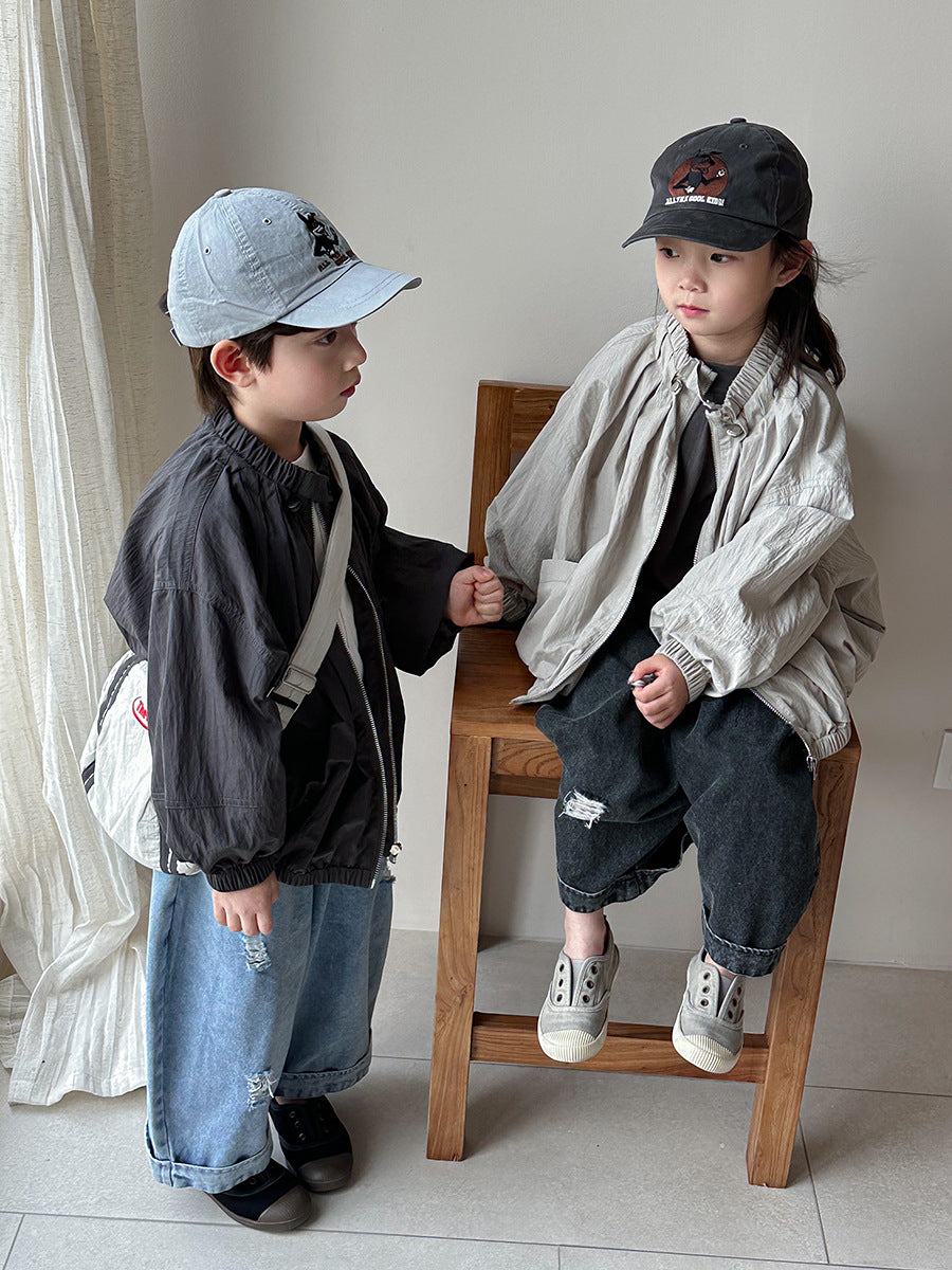 首元ギャザージャケット